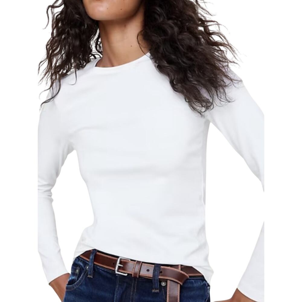Banana Republic White Classic Tee